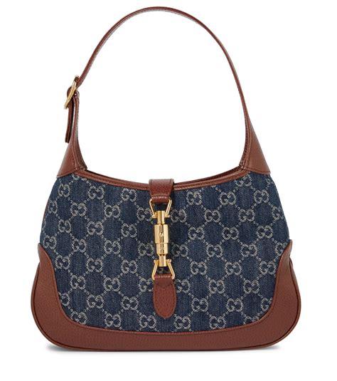 gucci jackie bag denim|original Gucci jackie bag.